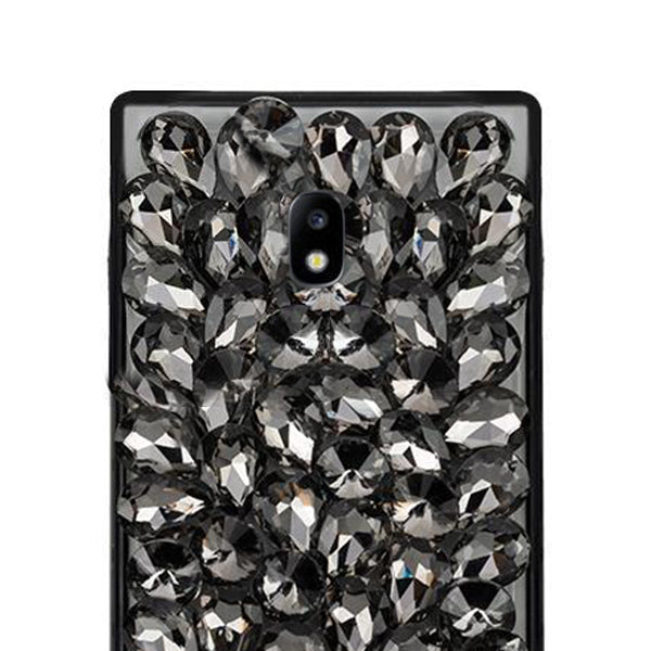 Handmade Bling Black Case Samsung J3 2018