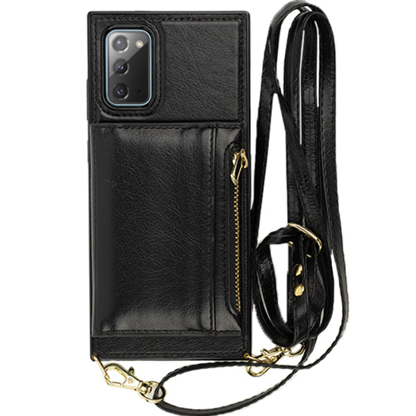 Crossbody Pouch Black Case Samsung Note 20