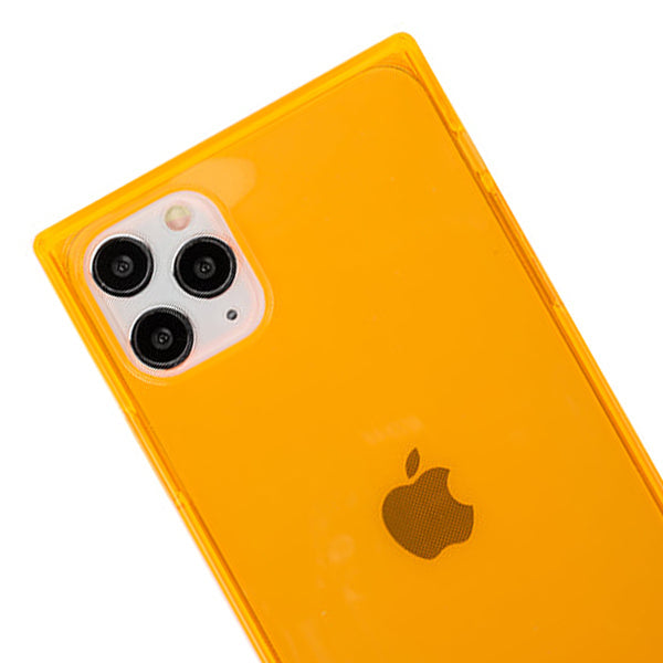 Square Box Orange Skin IPhone 12 Pro Max