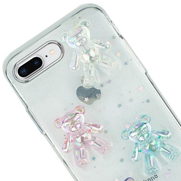 Crystal Teddy Bear Case IPhone 7/8 Plus