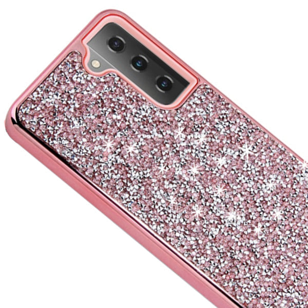 Hybrid Bling Case Pink Samsung S22