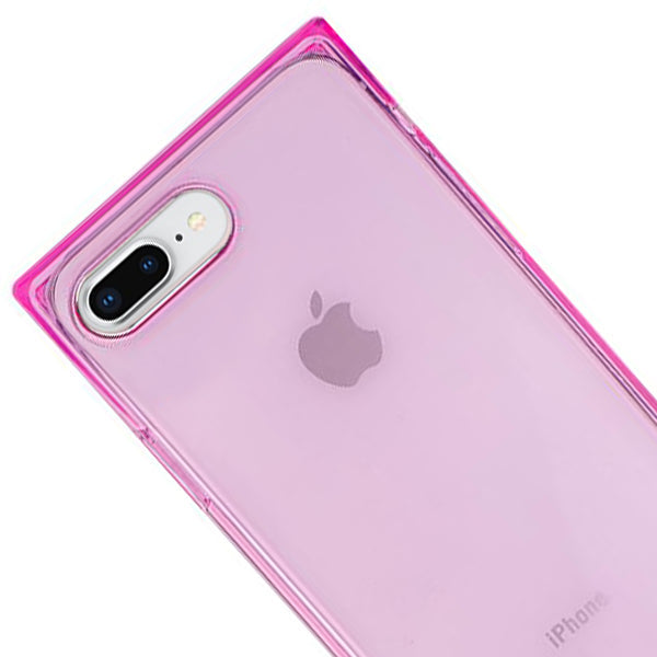 Square Box Pink Skin Iphone 7/8 Plus