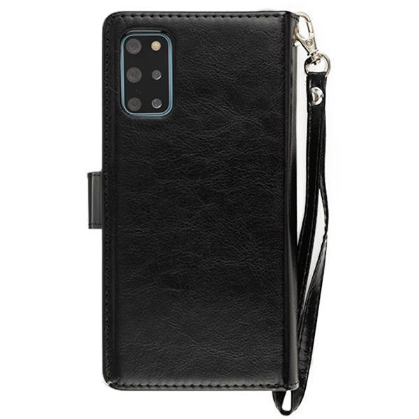 Detachable Black Wallet Samsung S20 Plus