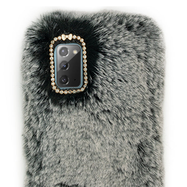 Fur Grey Case Samsung Note 20