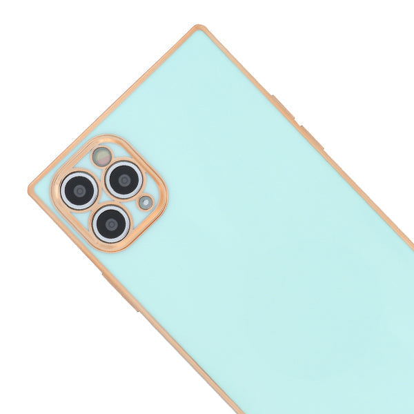 Free Air Box Square Skin Mint Case Iphone 13 Pro Max