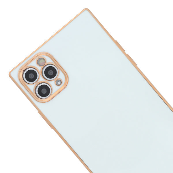 Free Air Box Square Skin White Case Iphone 13 Pro Max