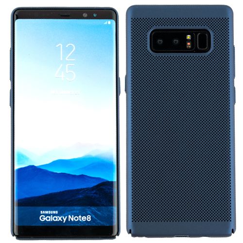 Super Thin Rubberized Blue Case Note 8 - Bling Cases.com