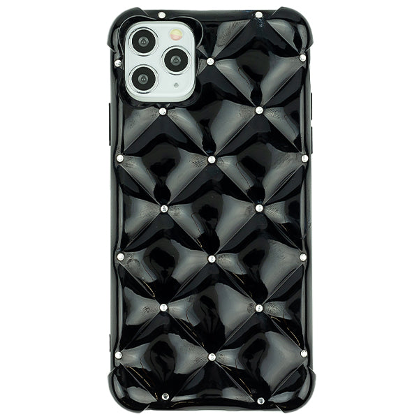 Plush Tpu Bling Skin Black Iphone 11 Pro Max