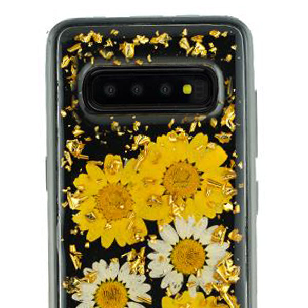 Real Flowers Sunflowers Yellow Flake S10 Plus