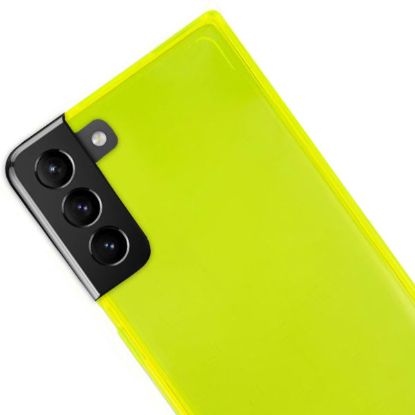 Square Box Skin Neon Green Samsung S21 Plus