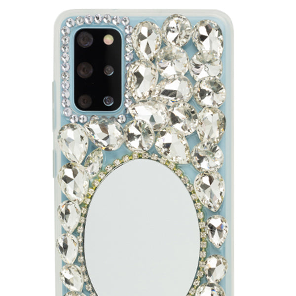 Handmade Mirror Silver Case Samsung S20 Plus