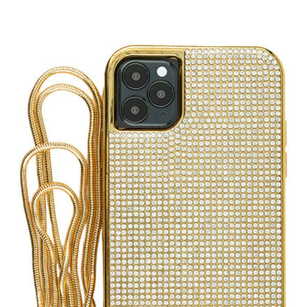 Bling Tpu Crossbody Gold Silver Case Iphone 11 Pro