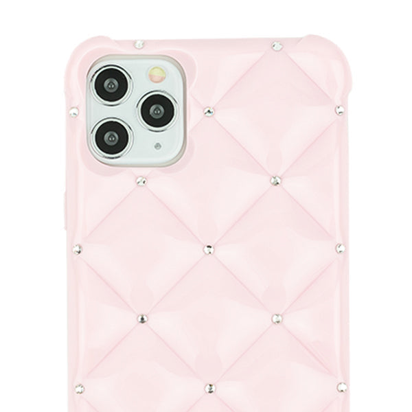 Plush Tpu Bling Skin Light Pink Iphone 11 Pro