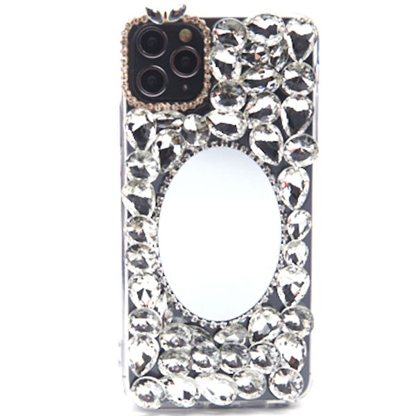 Handmade Bling Mirror Silver Case IPhone 12/12 Pro