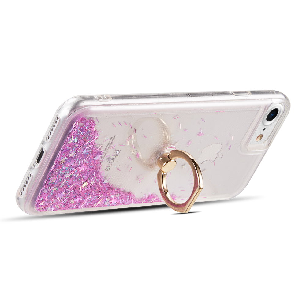 Liquid Ring Purple Case Iphone 6/7/8 - Bling Cases.com