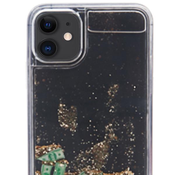 Liquid Dollar Bills Case Iphone 12 Mini