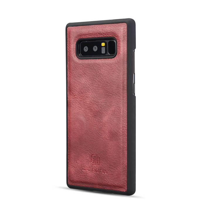 Detachable Ming Burgundy Wallet Note 8 - Bling Cases.com