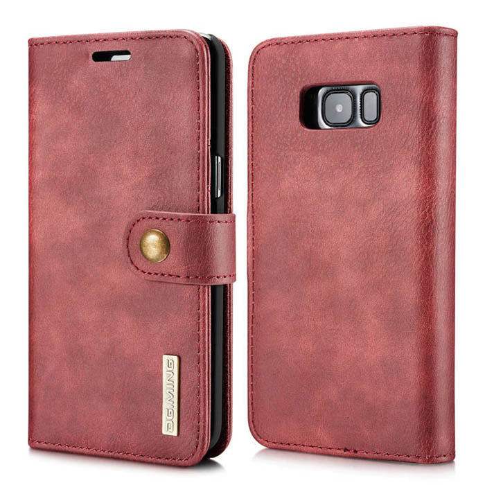 Detachable Ming Wallet Burgundy Samsung S8 - Bling Cases.com