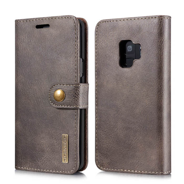 Detachable Ming Wallet Grey Samsung S9 - Bling Cases.com