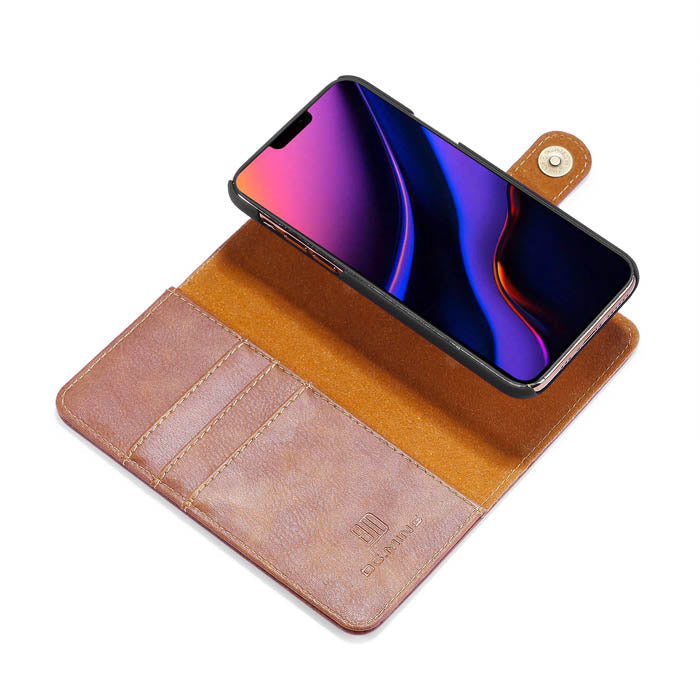 Detachable Ming Brown Wallet Iphone 11 Pro Max - Bling Cases.com