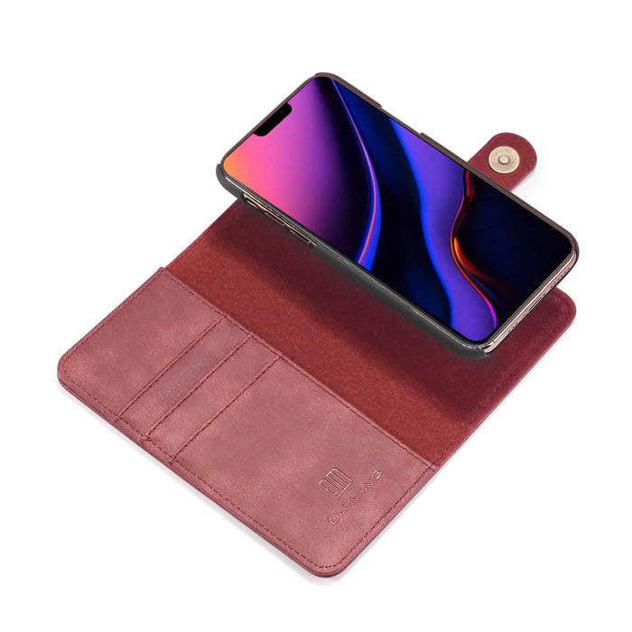 Detachable Ming Burgundy Wallet Iphone 11 Pro Max - Bling Cases.com