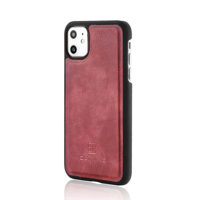 Detachable Ming Burgundy Wallet Iphone 11 - Bling Cases.com