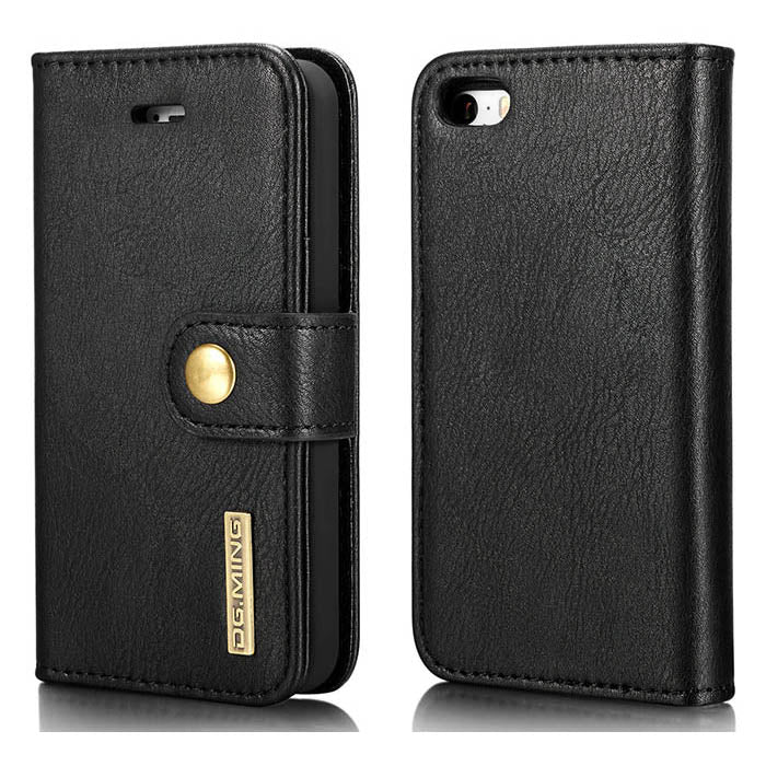 Detachable Wallet Ming Black Iphone 5/5S/5SE - Bling Cases.com