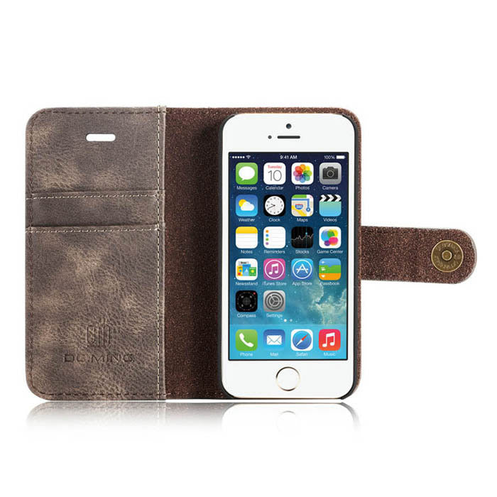 Detachable Wallet Ming Grey Iphone 5/5S/5SE - Bling Cases.com