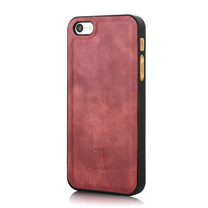 Detachable Wallet Ming Burgundy Iphone 5/5S/5SE - Bling Cases.com