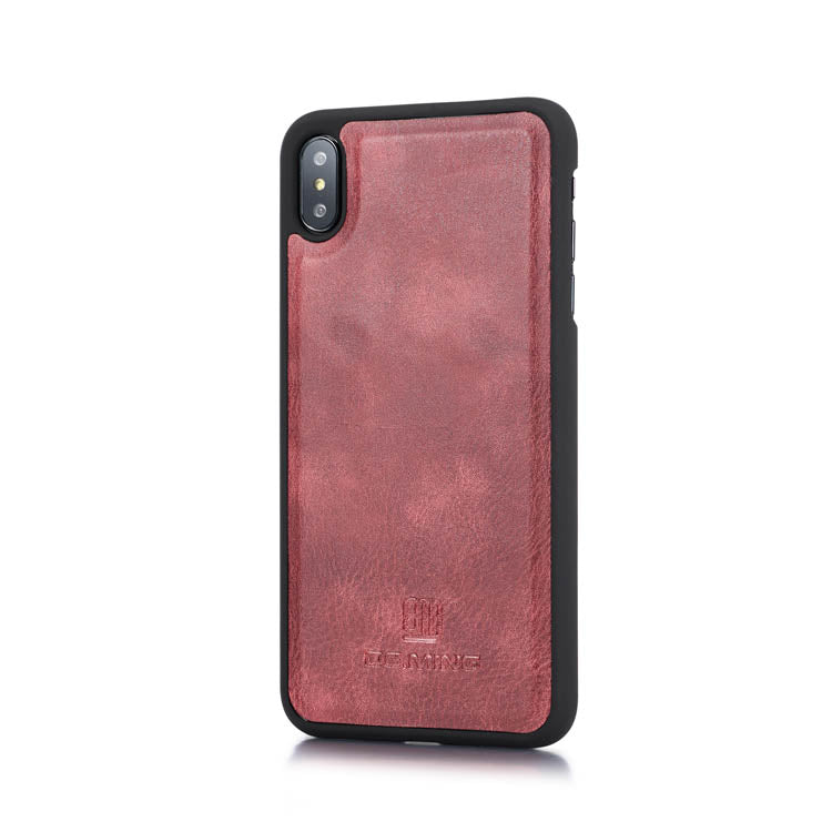 Detachable Ming Burgundy Wallet Iphone XS MAX - Bling Cases.com