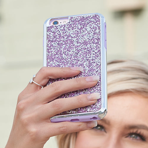 Hybrid Bling Purple Case Iphone XS MAX