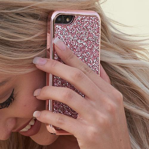 Hybrid Bling Pink Case Iphone 11