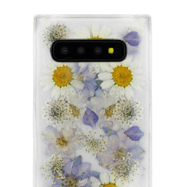 Real Flowers Purple Case Samsung S10 Plus