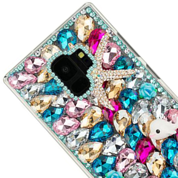 Handmade Seashells Bling Case Samsung S9 Plus