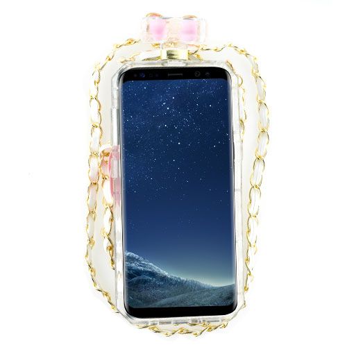 Handmade Bling Flowers Bottle Case Samsung S8 - Bling Cases.com