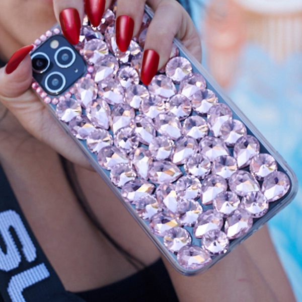 Handmade Bling Pink Case Samsung S22