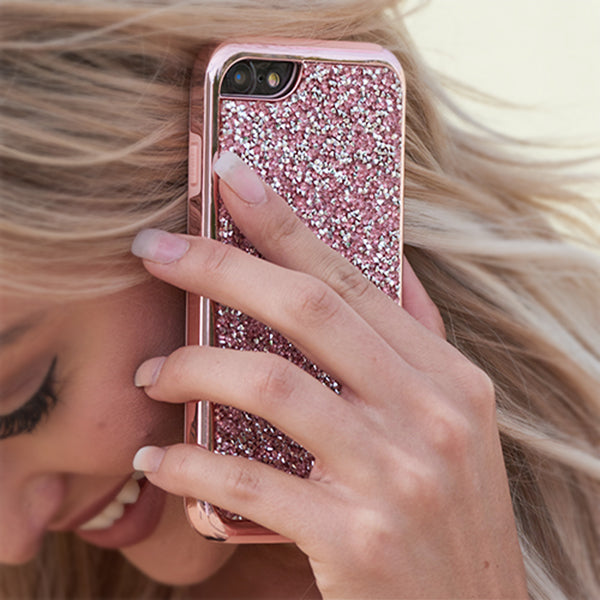 Hybrid Bling Case Pink Samsung S22
