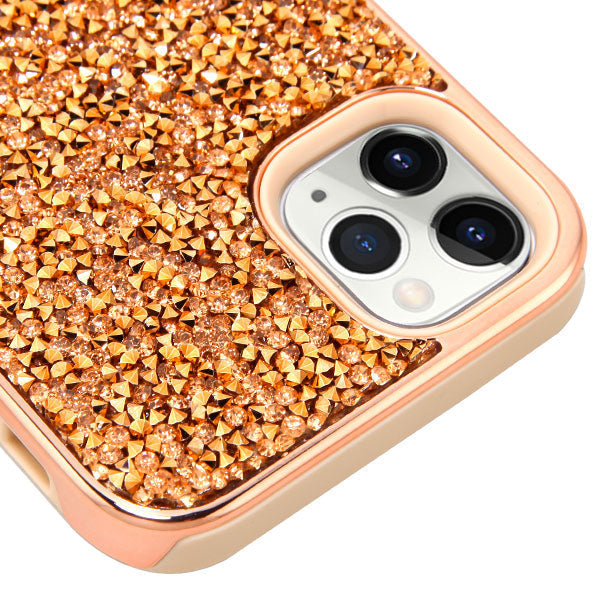 Hybrid Bling Rose Gold IPhone 11 Pro Max - Bling Cases.com