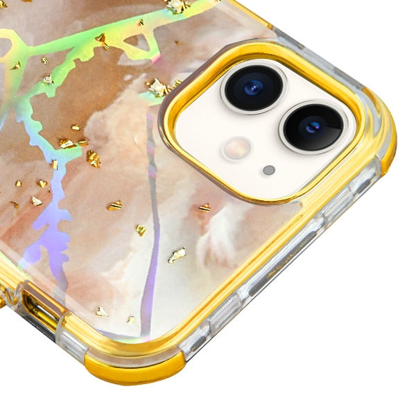 Hybrid Marble Gold Case Iphone 11 - Bling Cases.com