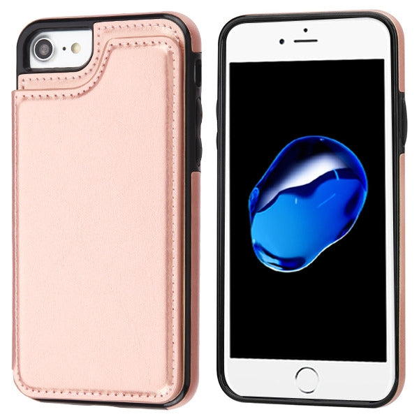 Book Card Rose Gold Case Iphone 6/7/8 - Bling Cases.com