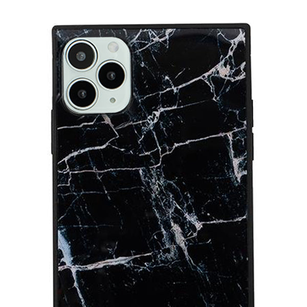 Square Marble Black IPhone 13 Pro