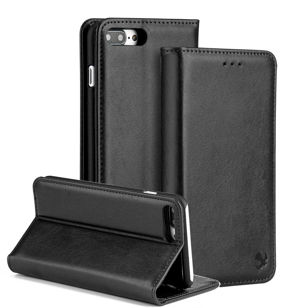 Detachable Wallet Black Iphone 6/7/8 Plus - Bling Cases.com