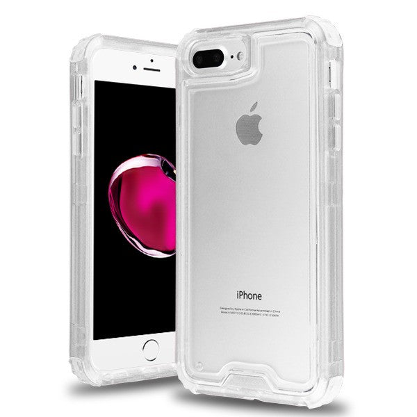 Hybrid Clear Case Iphone 6/7/8 Plus - Bling Cases.com