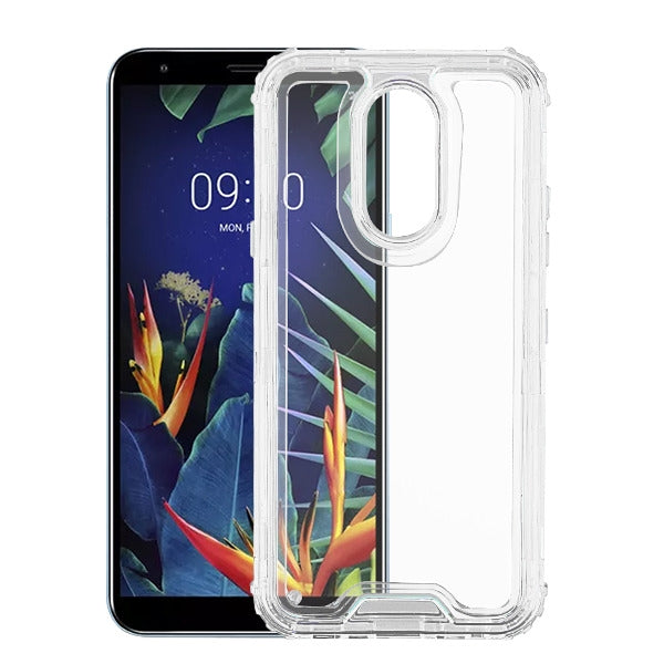 Hybrid Clear Case LG K40 - Bling Cases.com