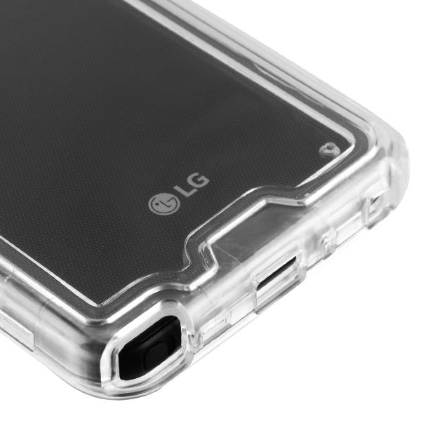 Hybrid Clear Case Lg Stylo 4 - Bling Cases.com