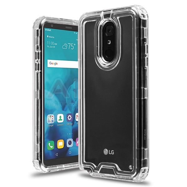 Hybrid Clear Case Lg Stylo 4 - Bling Cases.com