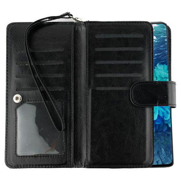 Detachable Black Wallet Samsung S20 FE