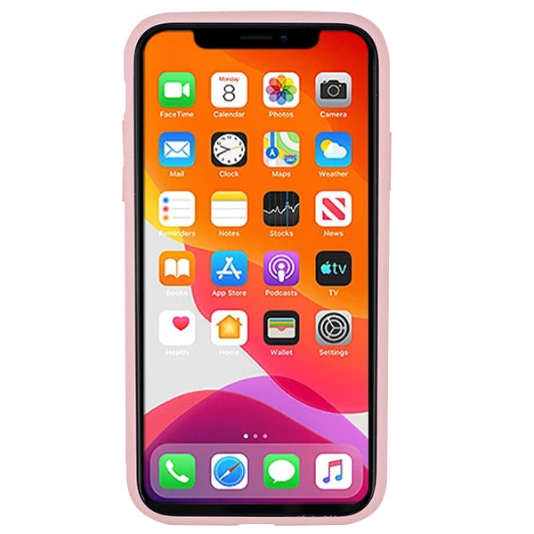 Leather Style  Light Pink Gold Case Iphone 12 Mini