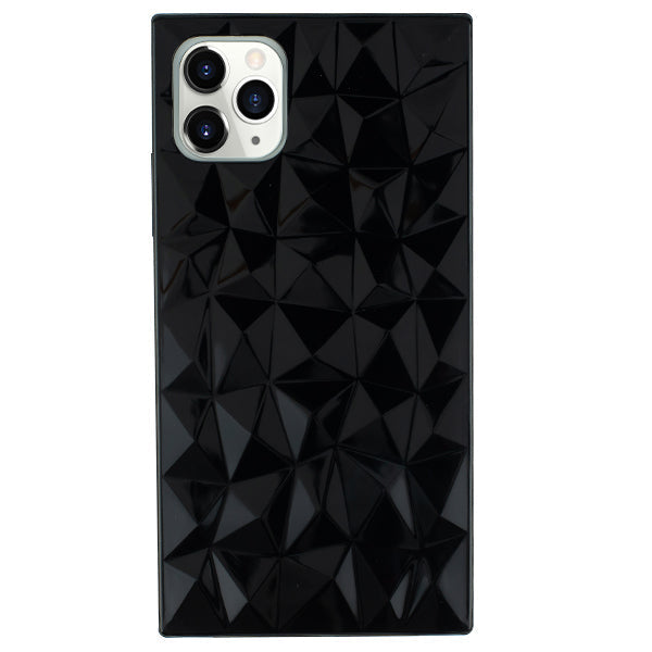 Square Box Triangle Tpu Skin Black Case Iphone 13 Pro