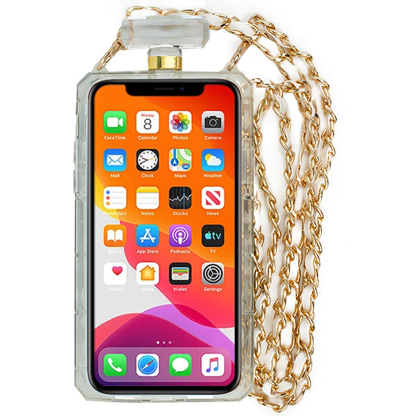 Handmade Cheetah Gold Bling Bottle Iphone 12 Mini